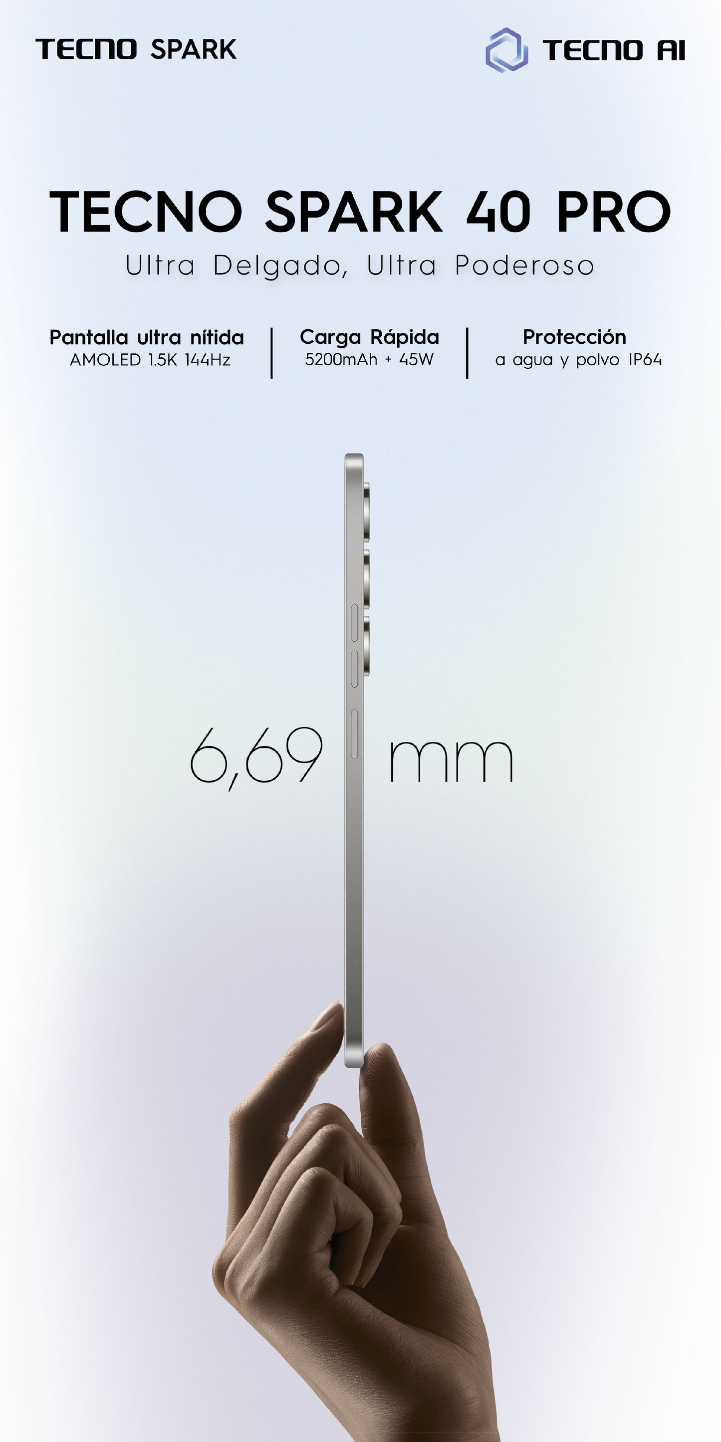 Tecno Spark 40 PRO 256gb 16ram