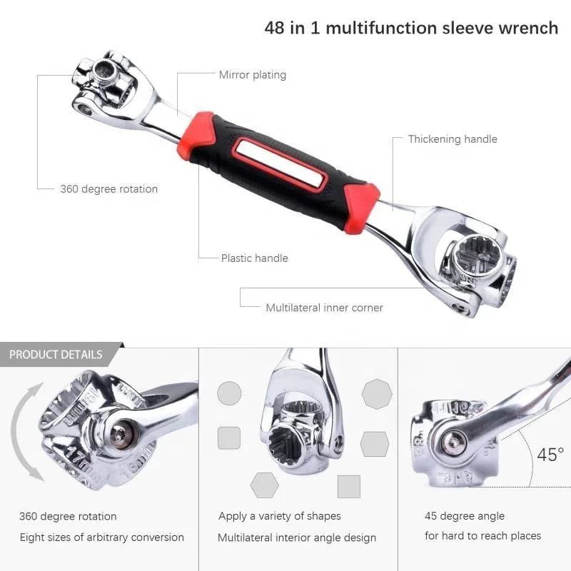 Llave universal 48 en 1
