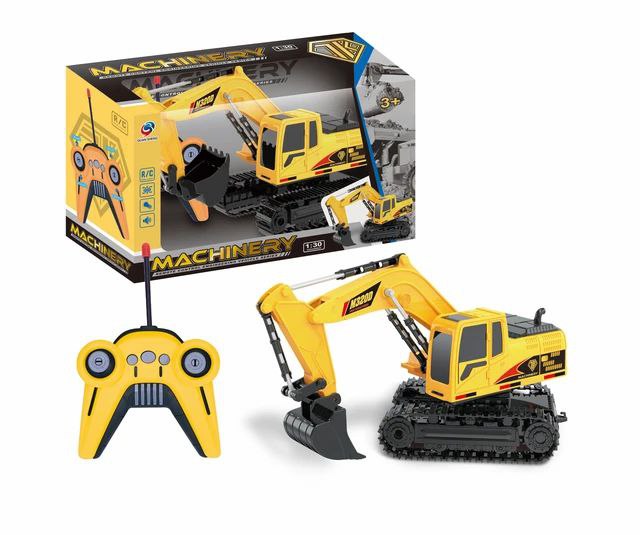 Carro a control excavadora