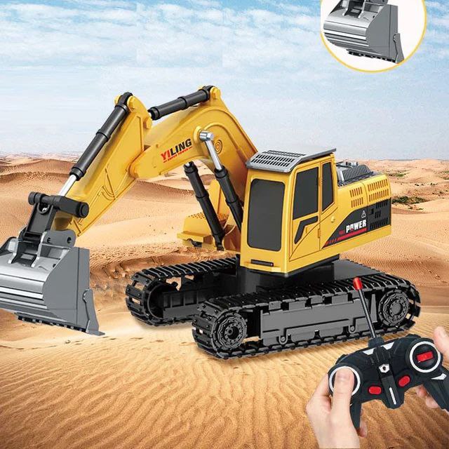 Carro a control excavadora