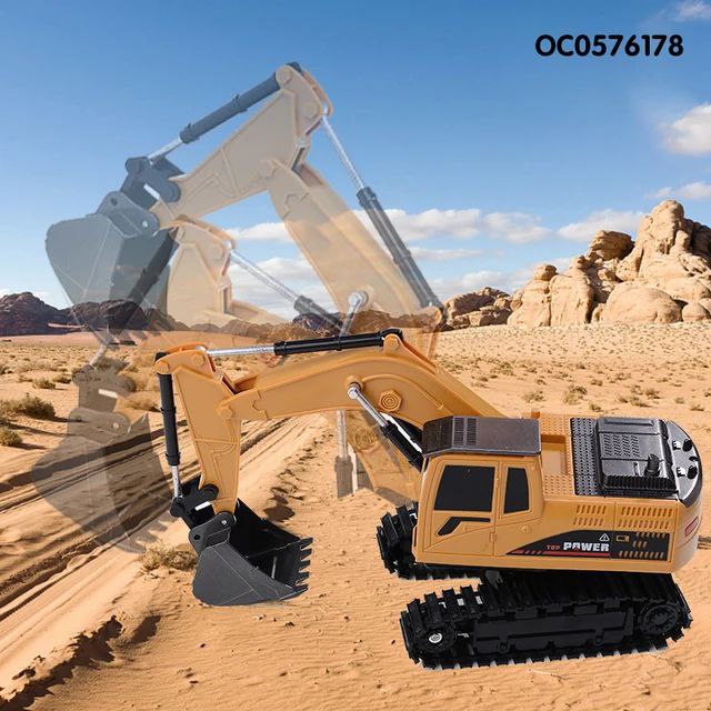 Carro a control excavadora