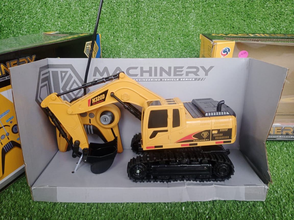 Carro a control excavadora